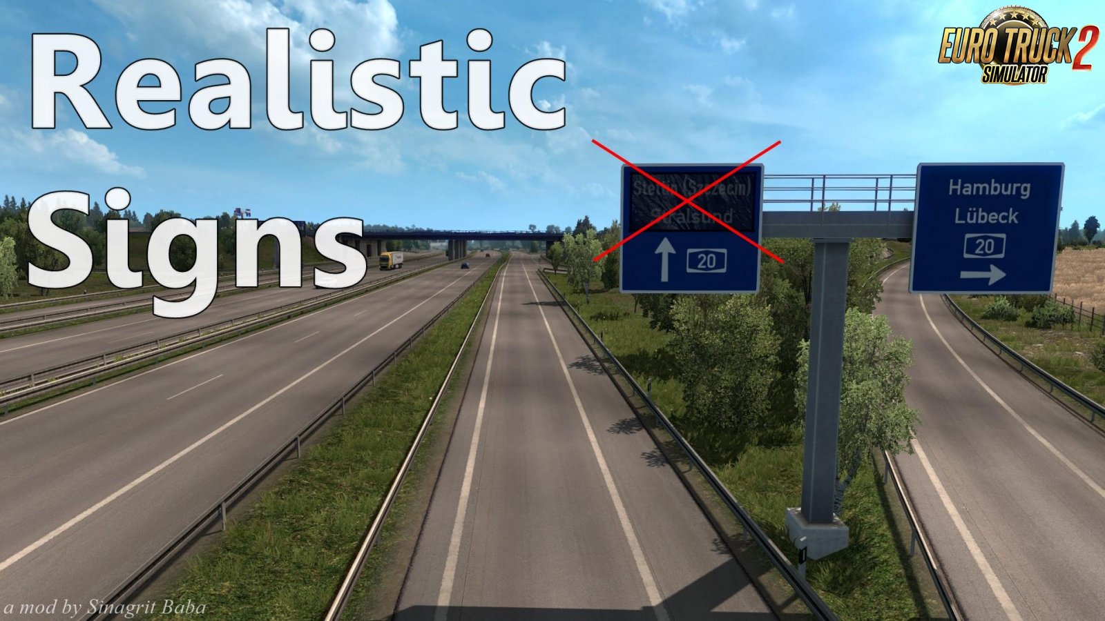 Realistic Signs for Ets2