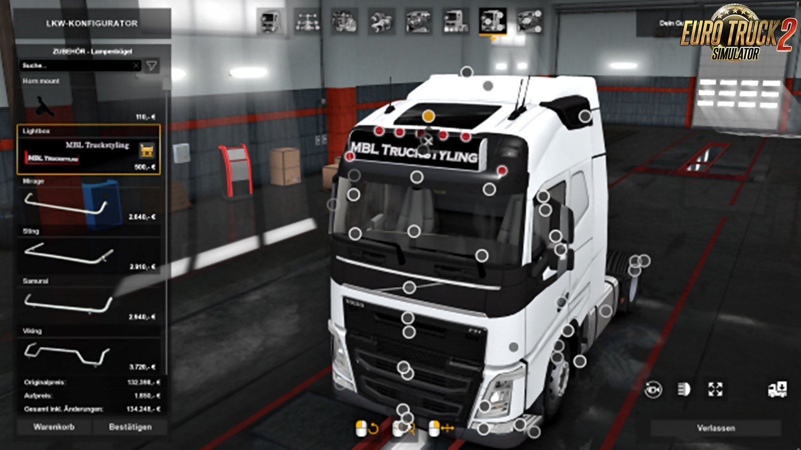 Addon for Volvo FH16 by Sogard3 and skejcikk v1.3 (1.33.x, 1.34.x)