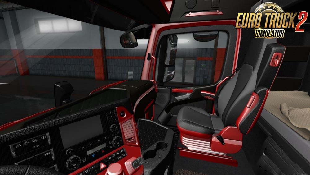 Mercedes MP4 Red Black LUX Interior by Miki