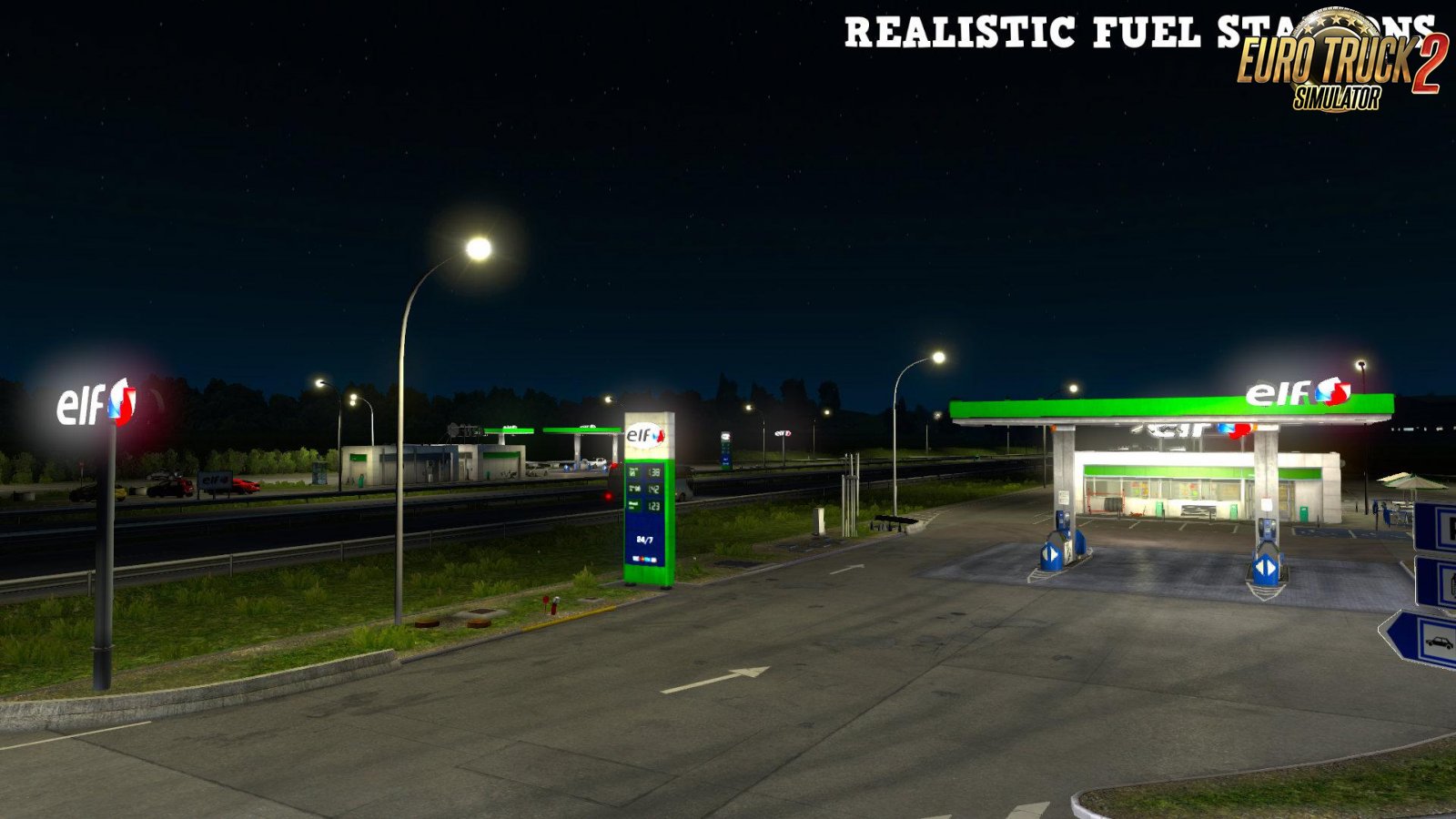 Realistic Fuel Stations for Ets2 [1.34.x]