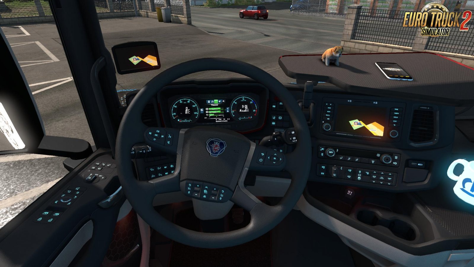 Dashboard lights for Scania S 2016 [1.34.x]