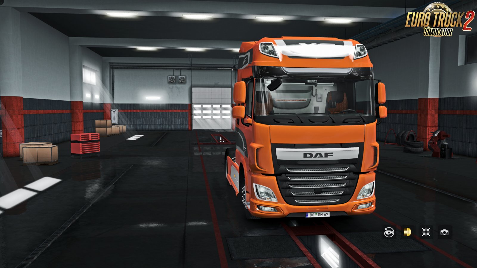 Exterior view reworked for DAF XF euro 6 v1.5.1