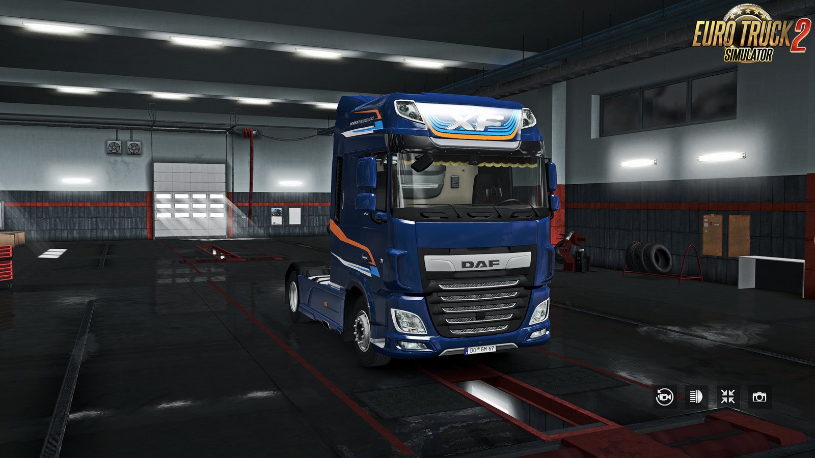 Exterior view reworked for DAF XF euro 6 v1.5.1