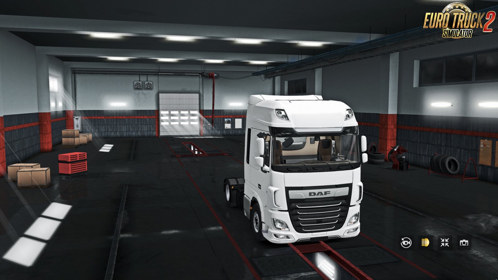 Exterior view reworked for DAF XF euro 6 v1.3