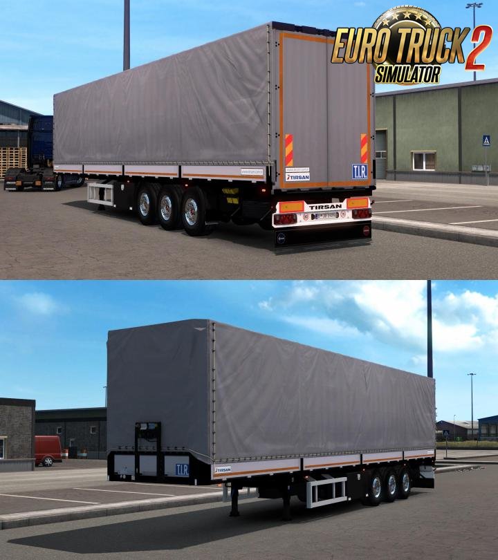 Tirsan Ownable Trailer v1.1 for Ets2