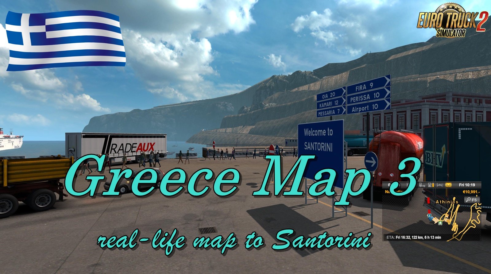 Greece Map 3 : Extending 1:1 real-life map to Santorini [1.33.x-1.34.x]