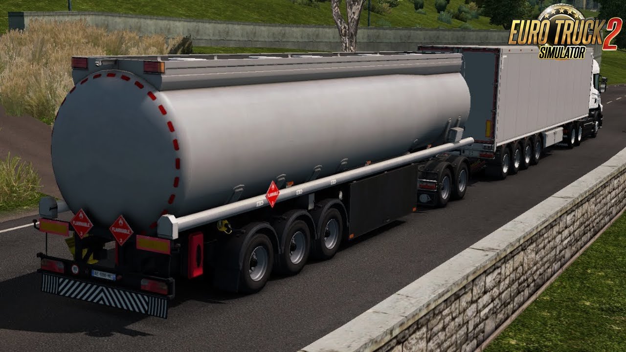 Trailer High Capacity With Cistern [TruckersMP] for Ets2