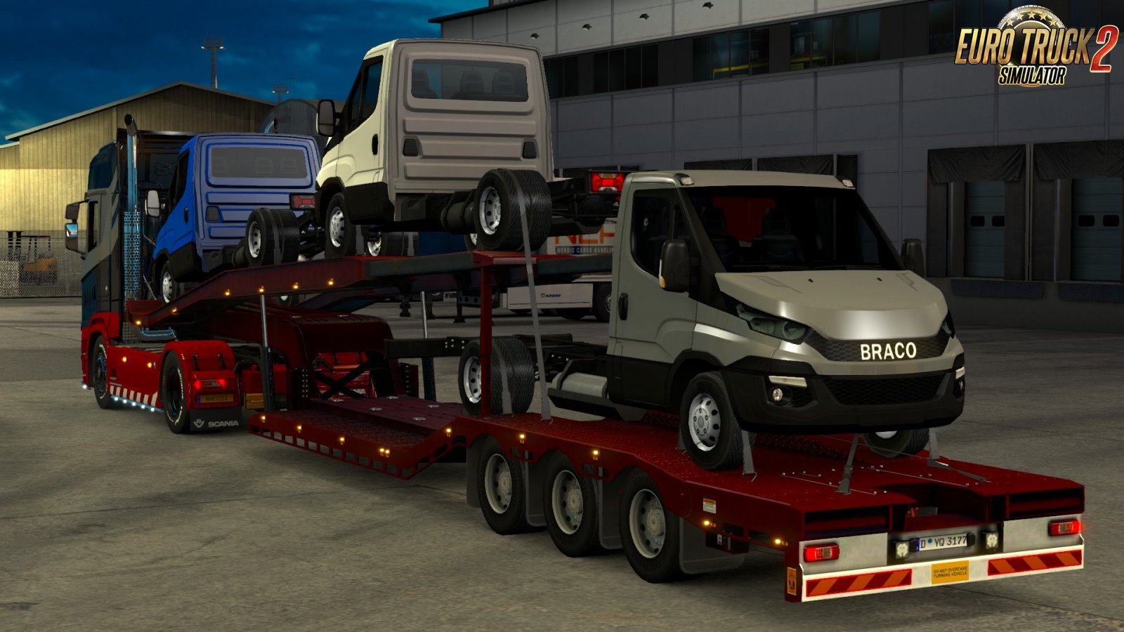 Purchased [TMP] Car Transporters for Ets2