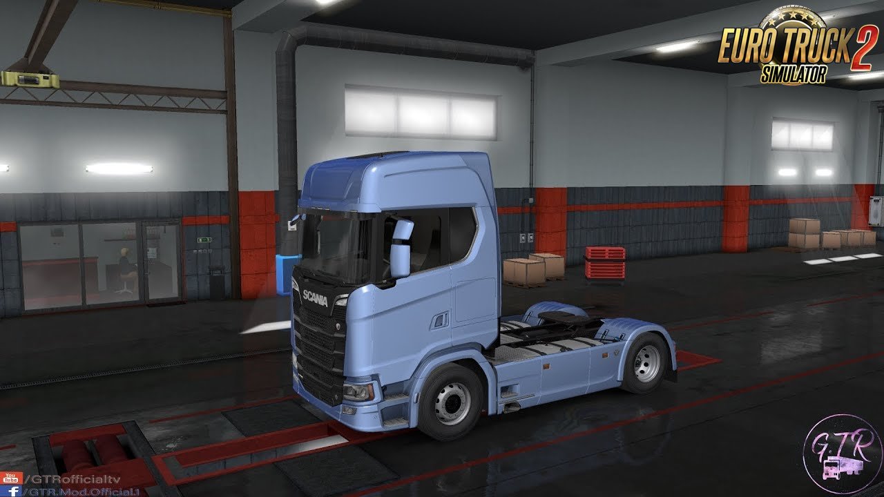 Cabin Without Fairing for Scania S Next Gen for Ets2