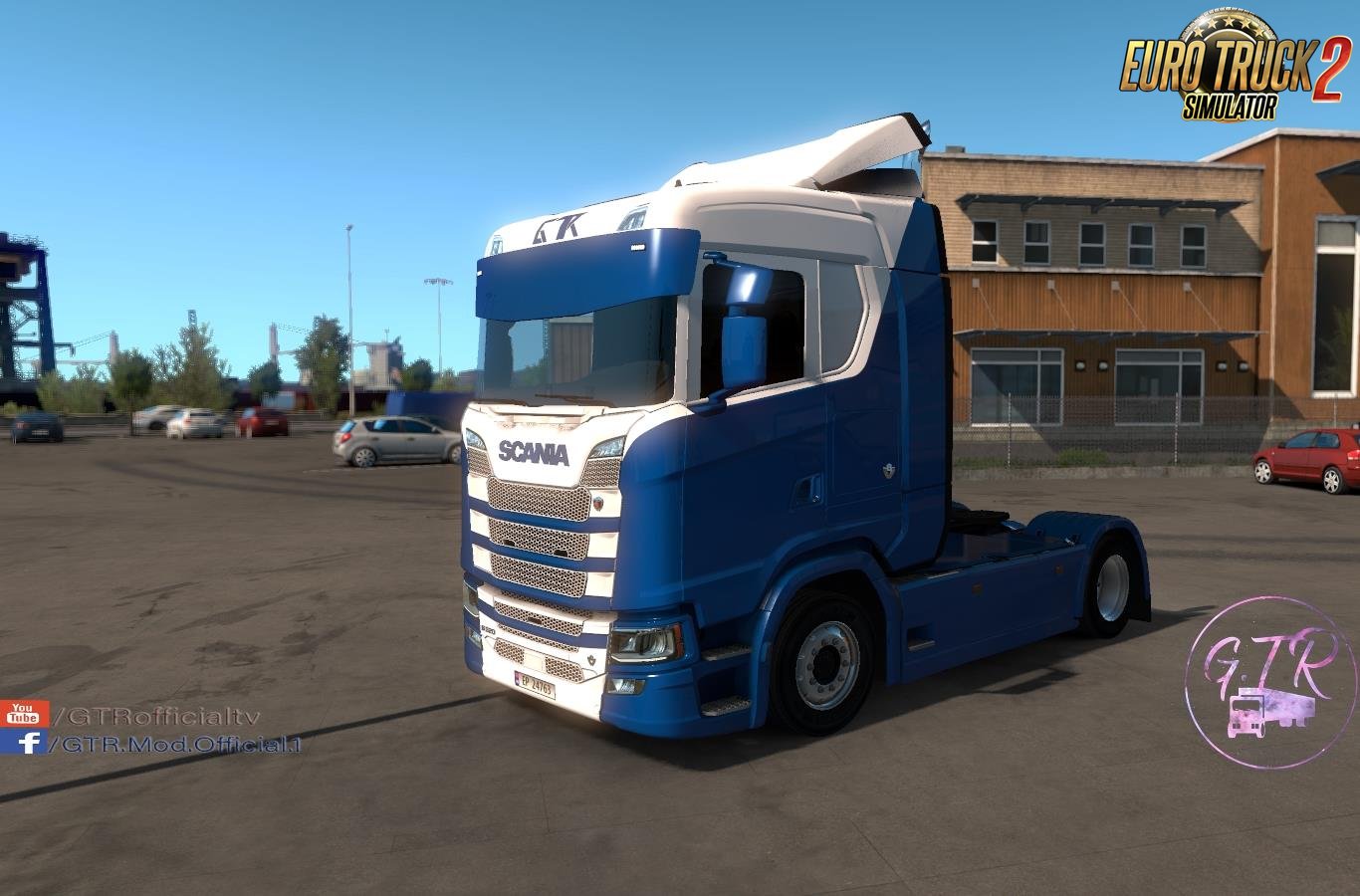 Big Sunshield Mod for Scania S & R Next Gen