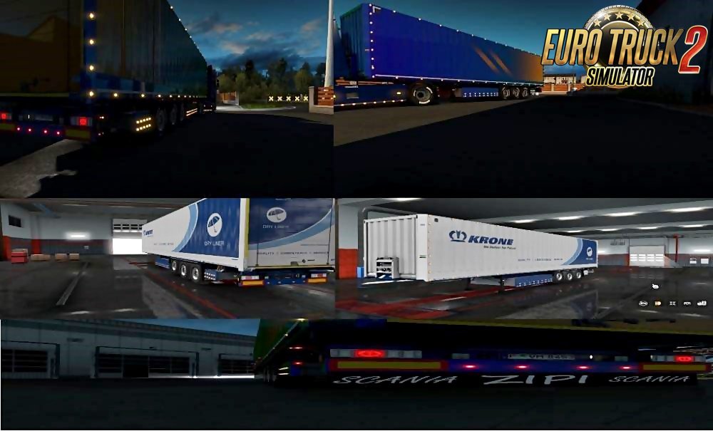 Slots for KRONE Trailers v0.11 in Ets2