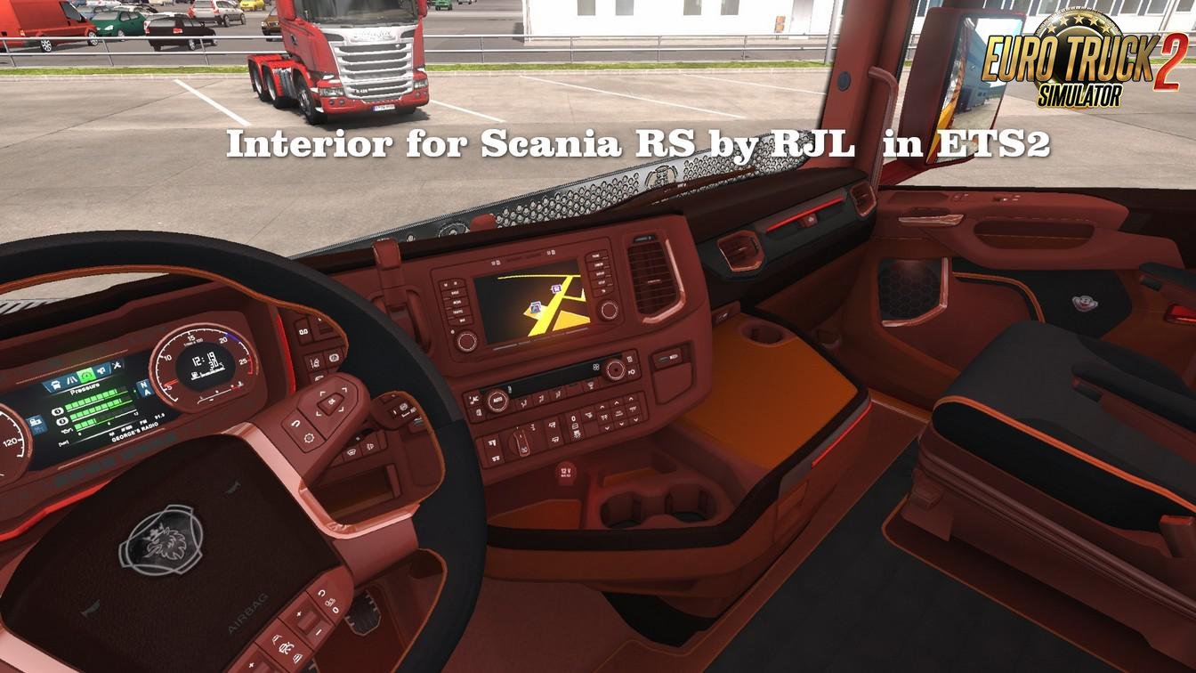 Interior for Scania RS by RJL for Ets2