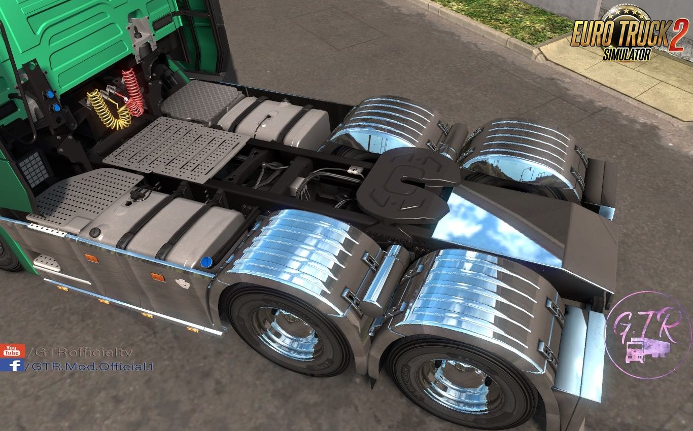 Scania S & R Next Gen Accessories Chrome by GTR