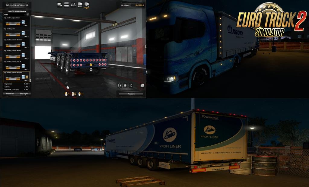 Slots for KRONE Trailers v0.29 in Ets2