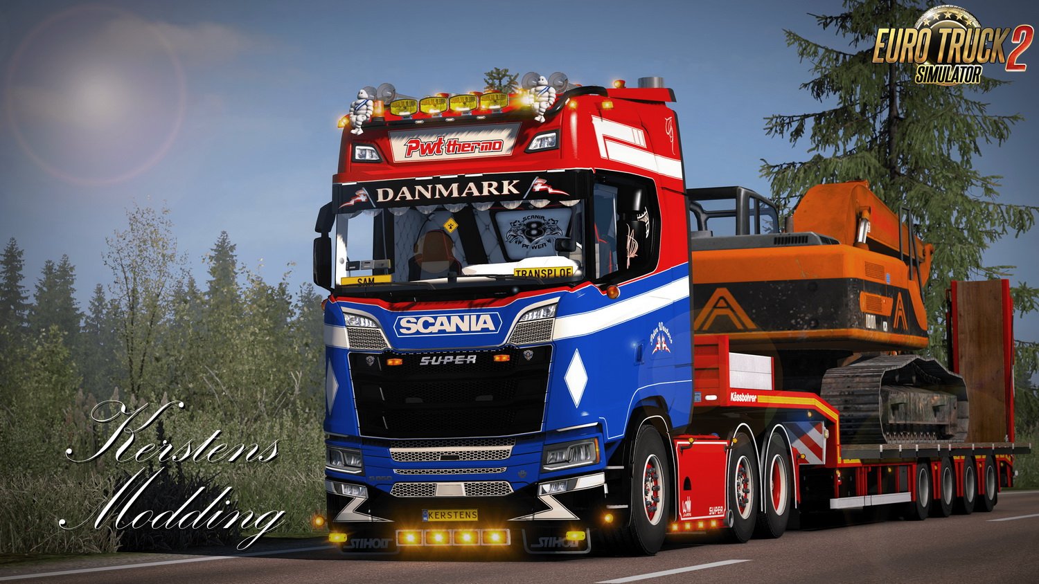 Skin PWT Thermo for Scania Next Genration S and R v1.0 (1.34.x)