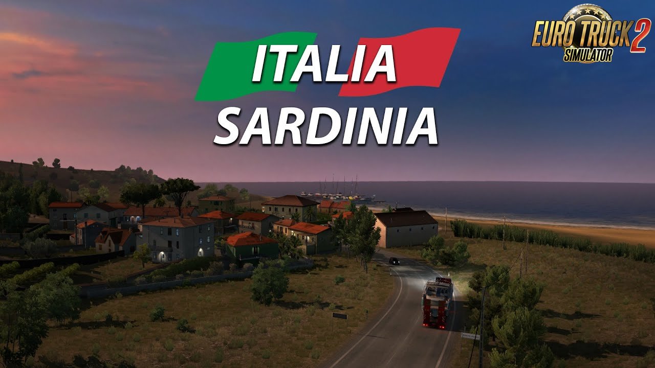 ETS2 Map Expansion - Italia Sardinia