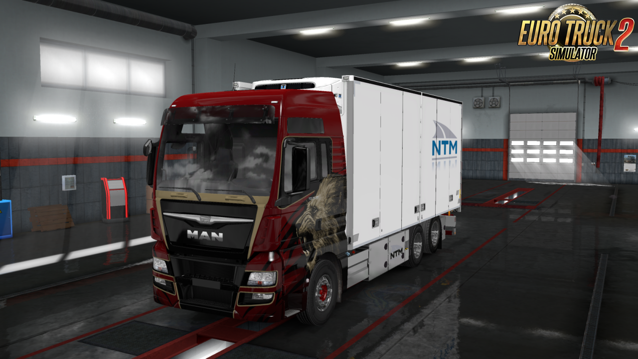 Rigid Chassis for all SCS Trucks v1.0 in Ets2