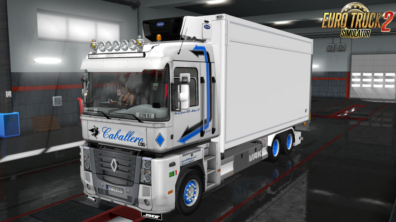 Rigid Chassis for all SCS Trucks v2.0 in Ets2