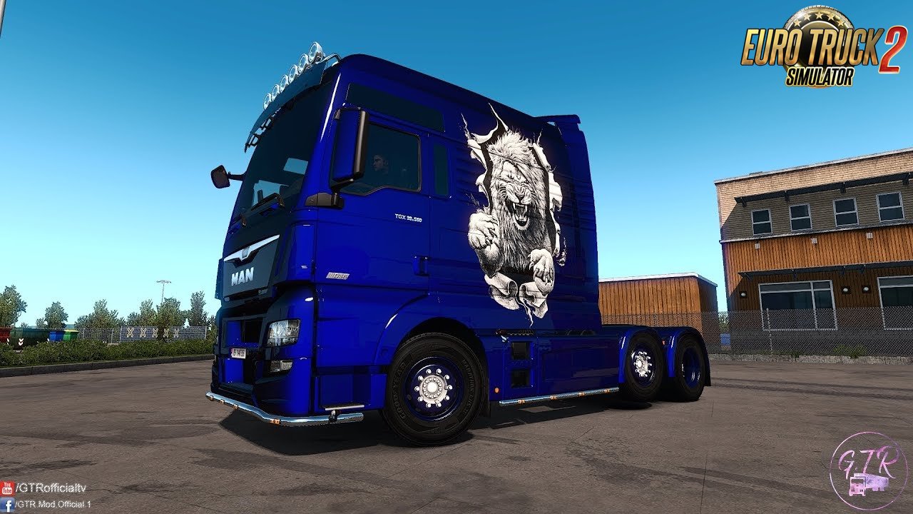 MAN TGX Euro 6 Modifications v1.0 by GTR