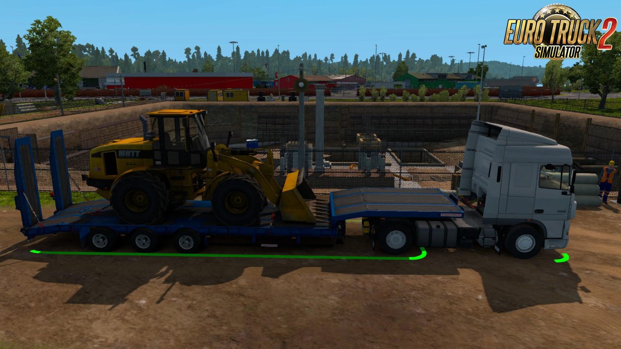 Schwarzmüller Low Bed Semi Trailer in Ownership v1.0 for Ets2