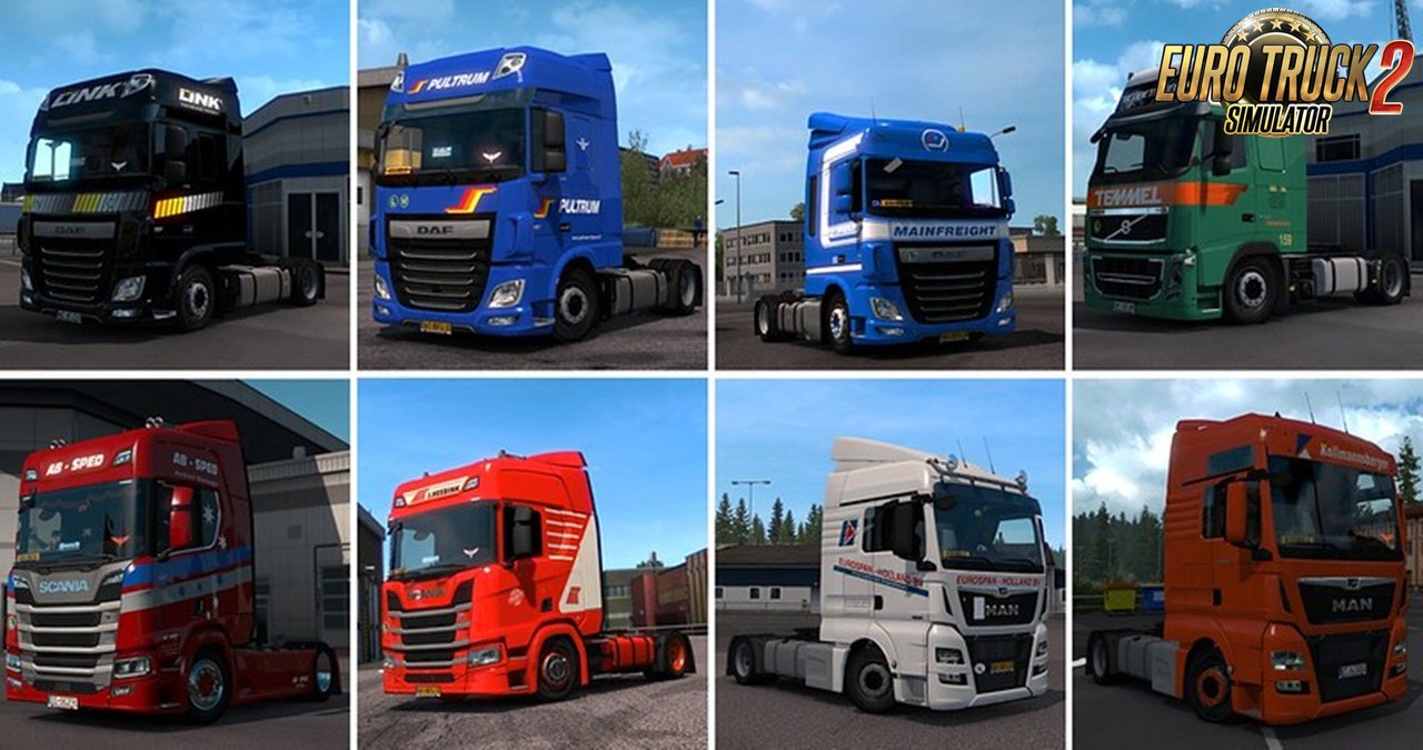 Real Company Truck Skins for Ets2