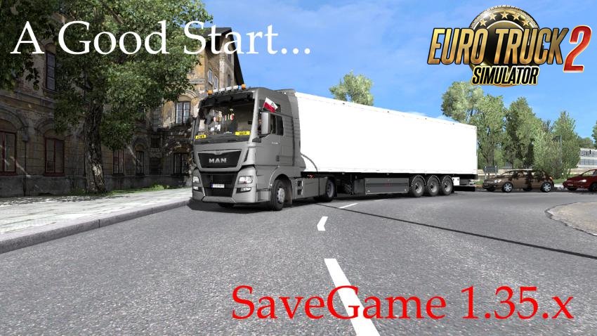 Save Game Profile for ETS2 1.35.x v1.0 by Kuba6