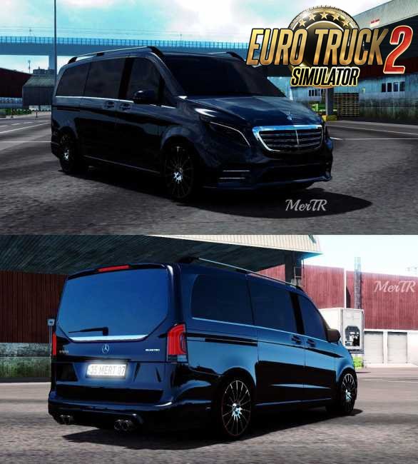 Mercedes-Benz Vito V-Class 2018 1.35 Ets2 mods