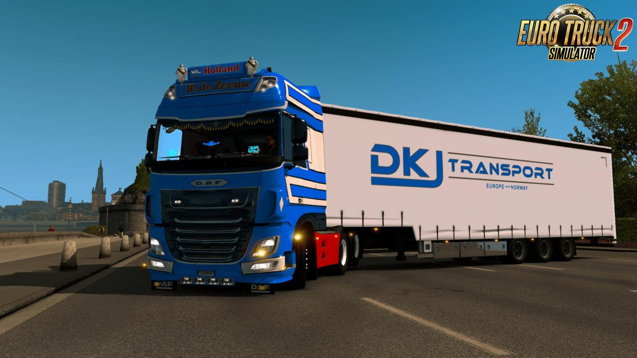 William de Zeeuw Skin Daf Euro 6 v1.0