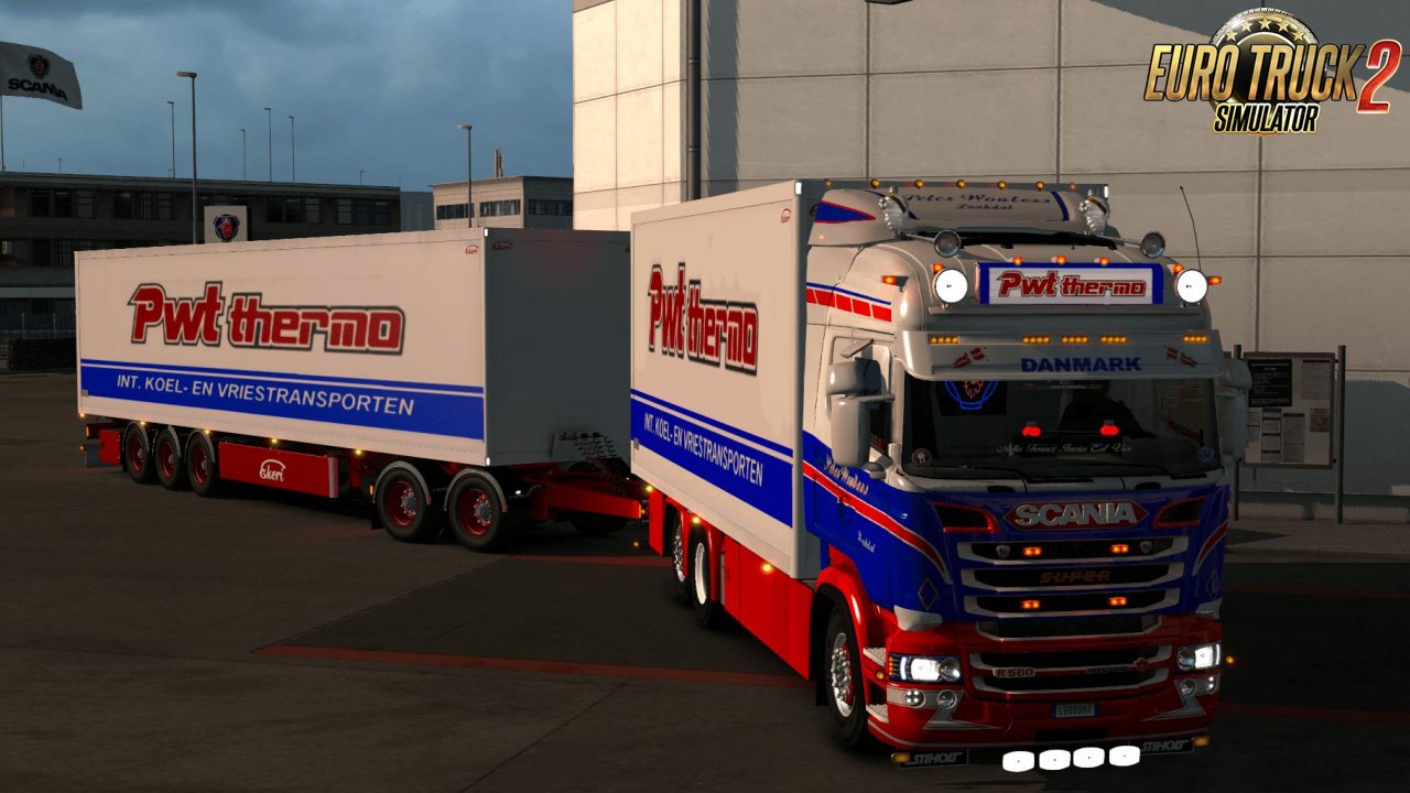 Scania PWT Thermo 4 & 6 Series Skin Pack v1.0