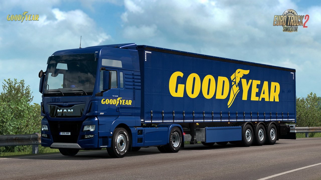 Goodyear Tyres Pack DLC for ETS2