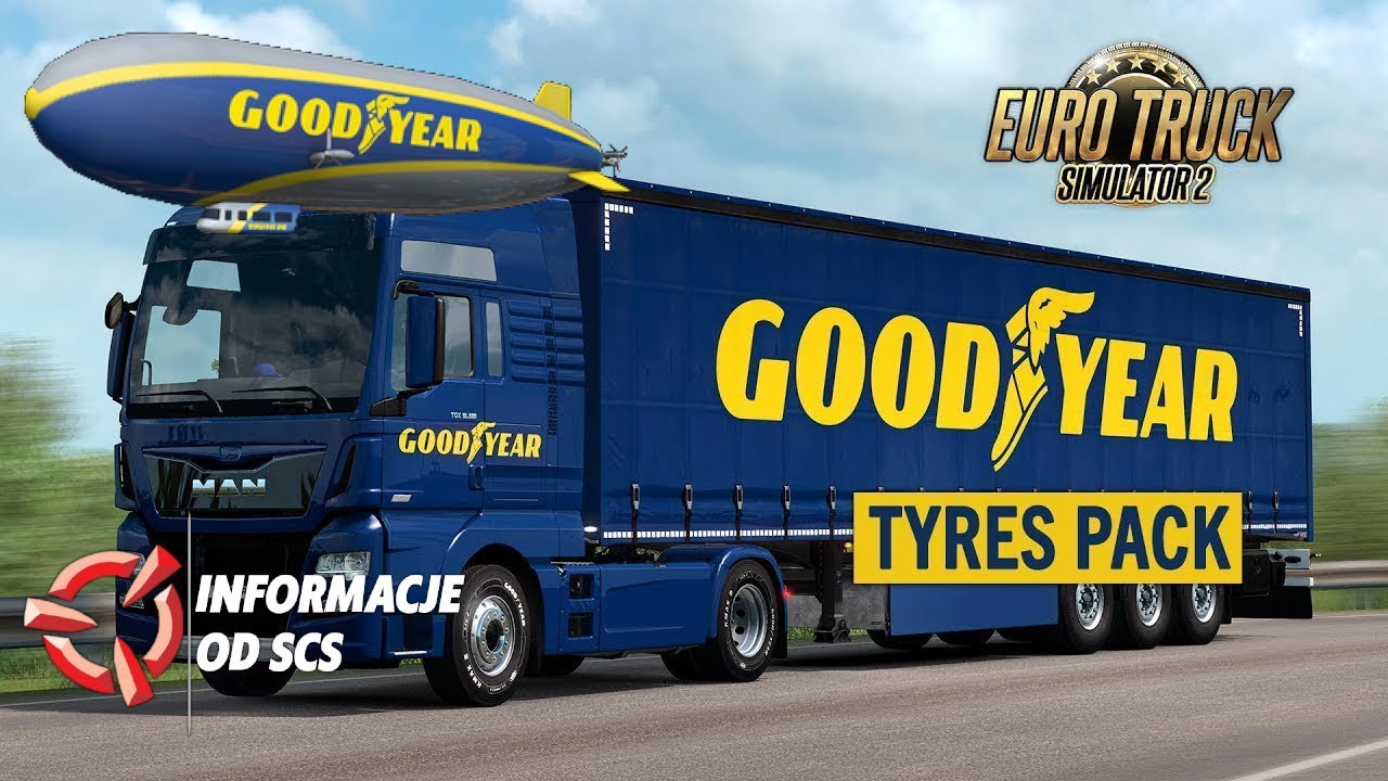 Goodyear Tyres Pack DLC - Euro Truck Simulator 2