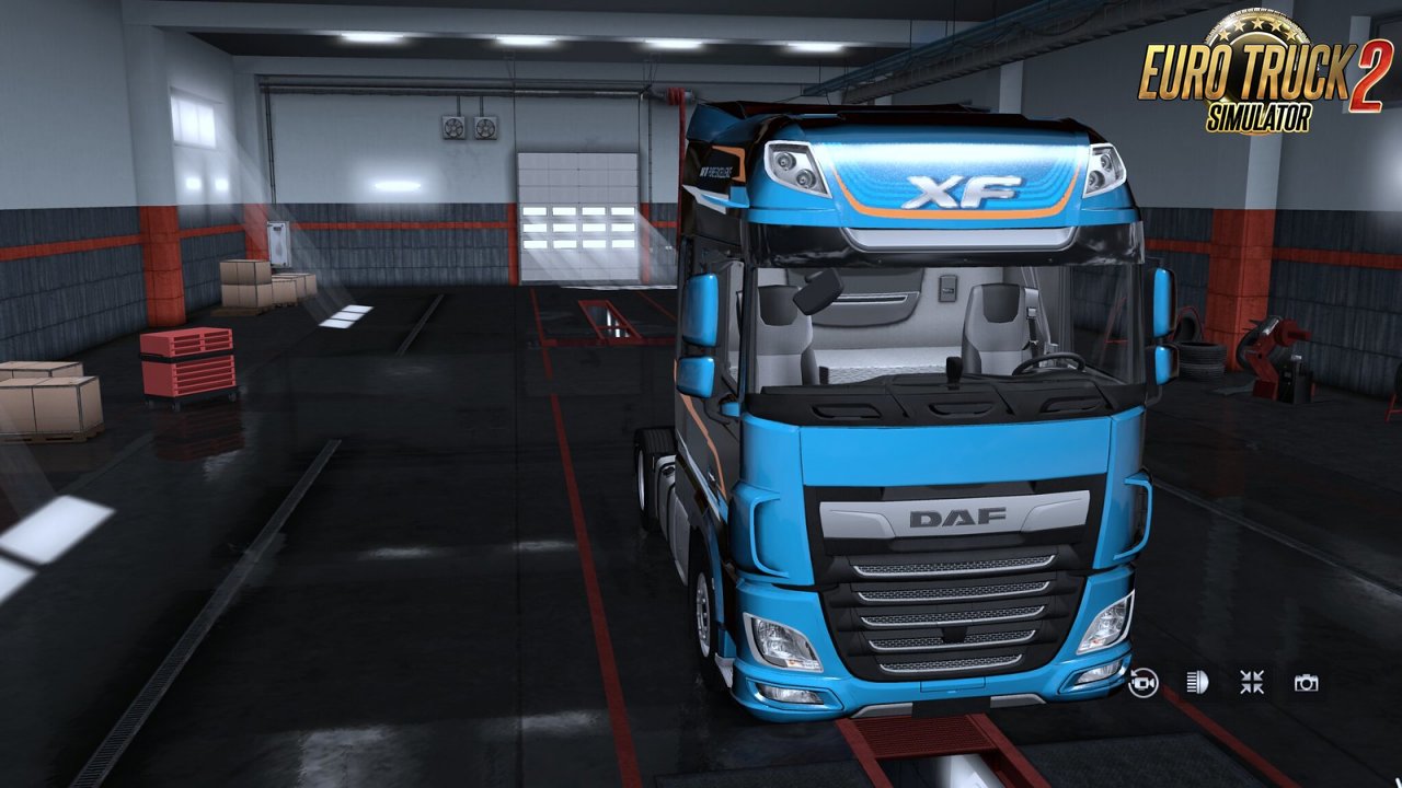 Exterior view reworked for DAF XF euro 6 v1.5.1