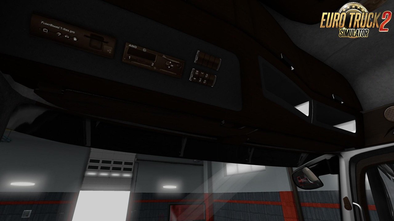 Mercedes Actros MP4 LUX Wood Interior for Ets2