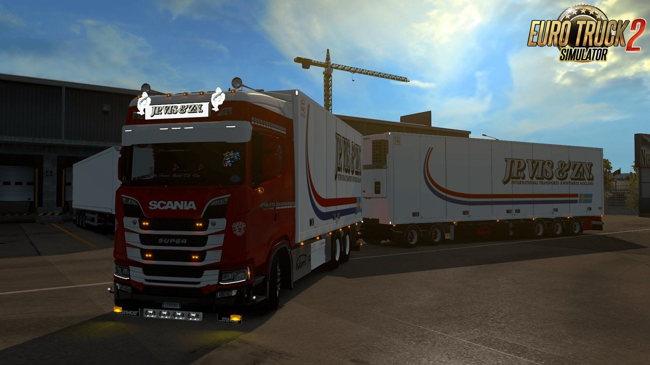 Scania S JP Vis & Zn Tandem skin