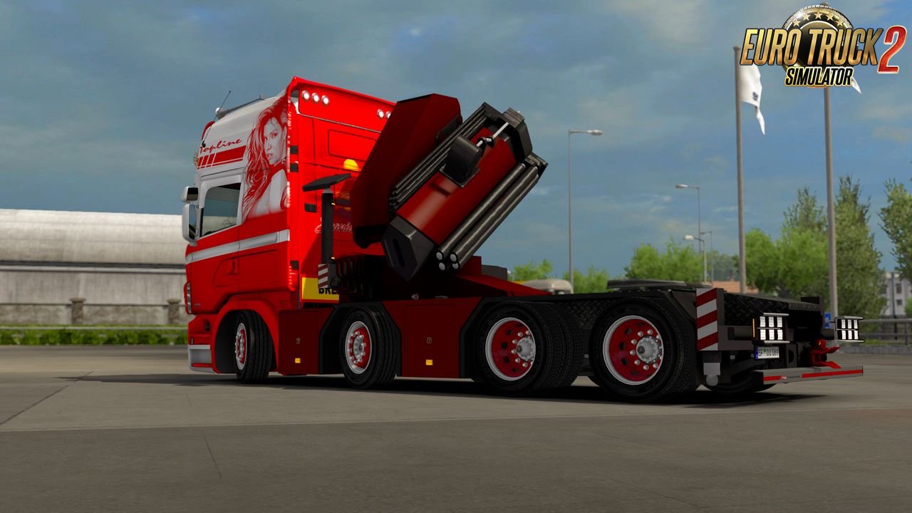 Scania RJL Crane Addon v1 for Ets2