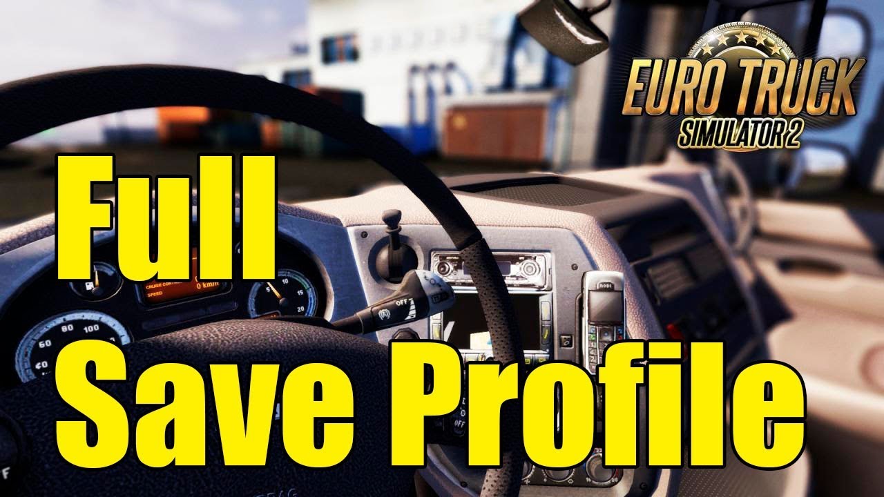 100% Game Save Profile v1.0 (1.35.x) for ETS2