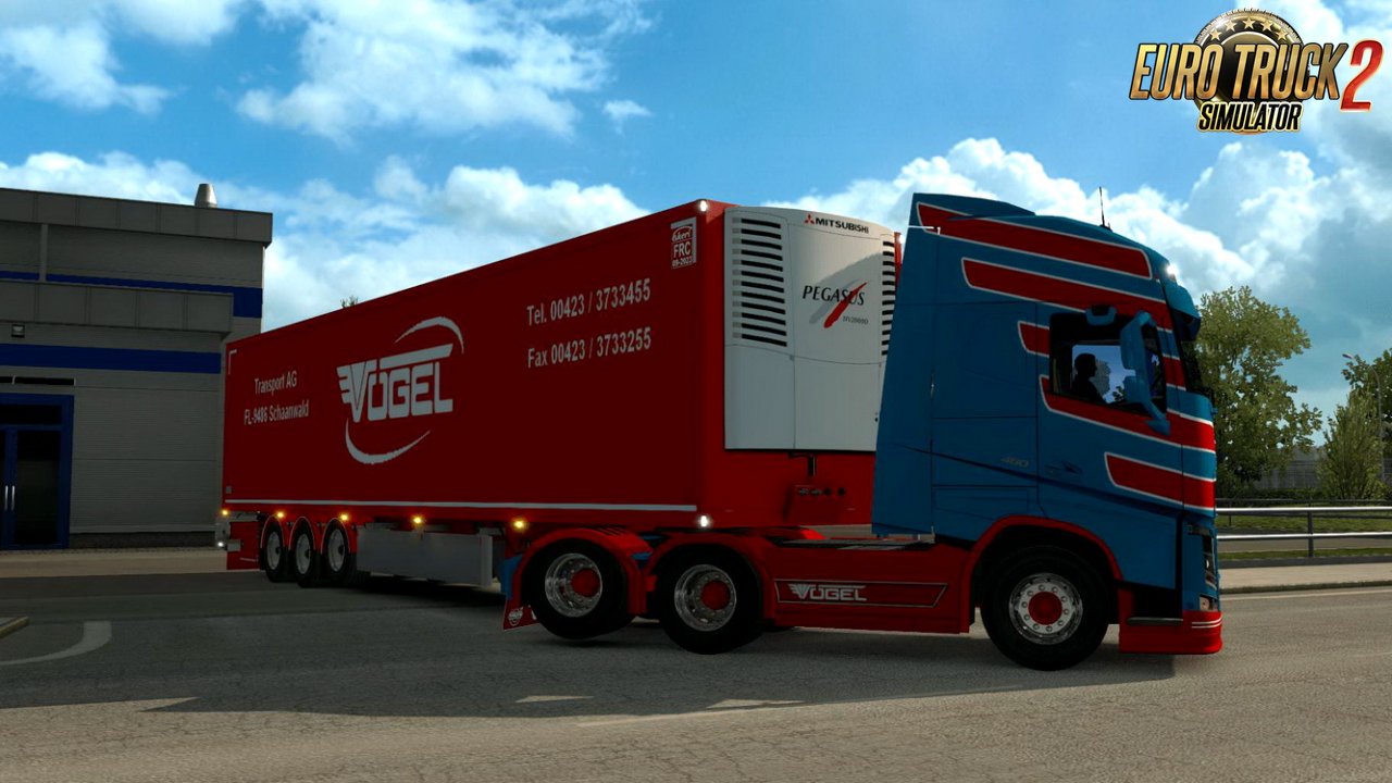 Vogel Combo Skin for Volvo by Ohaha v1.0 (1.35.x)