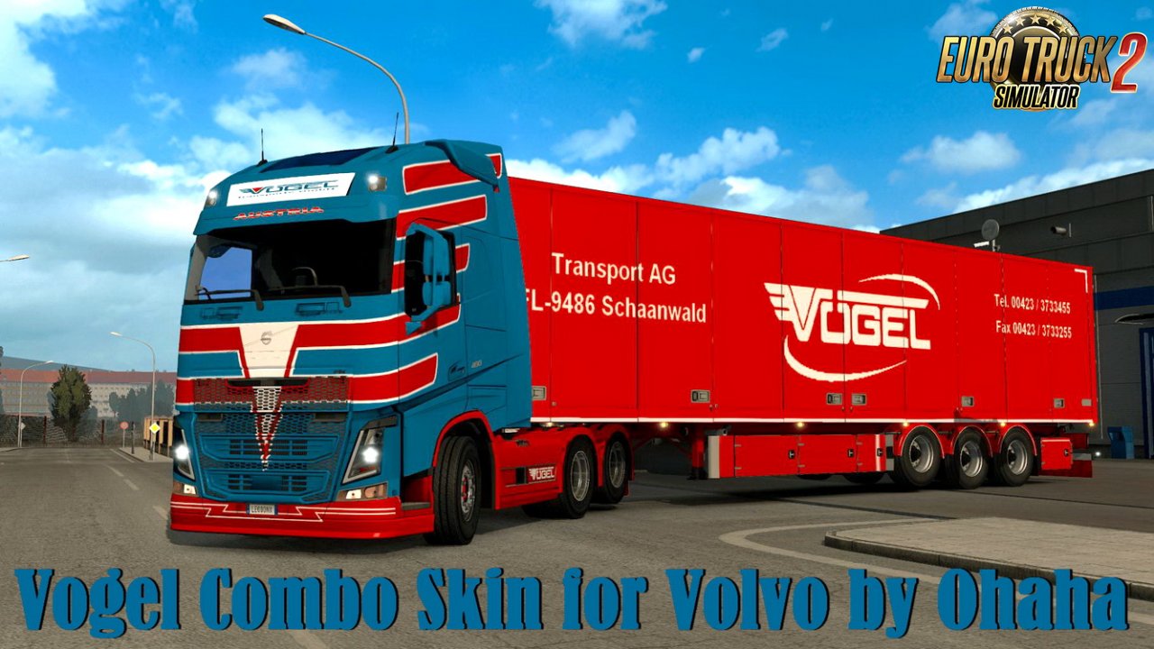 Vogel Combo Skin for Volvo by Ohaha v1.0 (1.35.x)