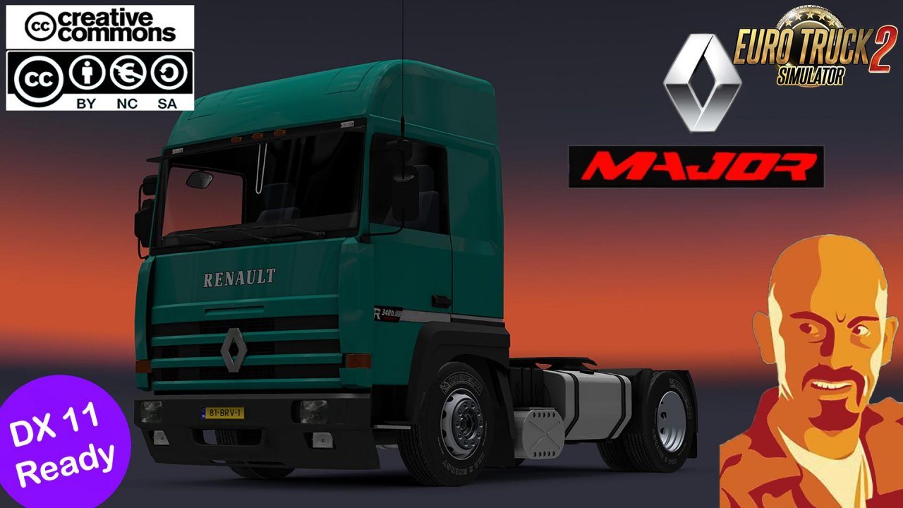 Renault Major edited for Ets2 [1.35.x&DX11]