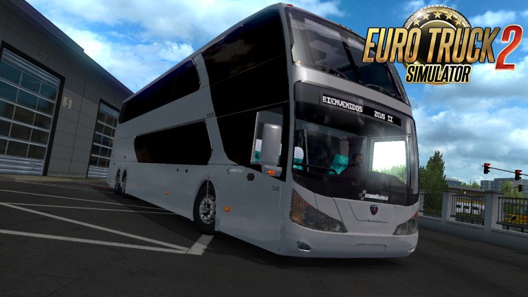 Bus Modasa Zeus II DP 6×2 Scania v1.1 (1.35.x) for ETS2