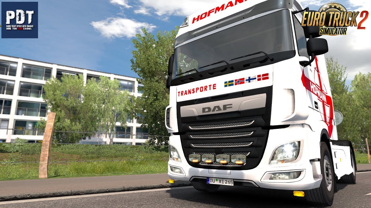 Bottom and Front Slots for DAF XF Euro 6 v1.0 (1.35.x)