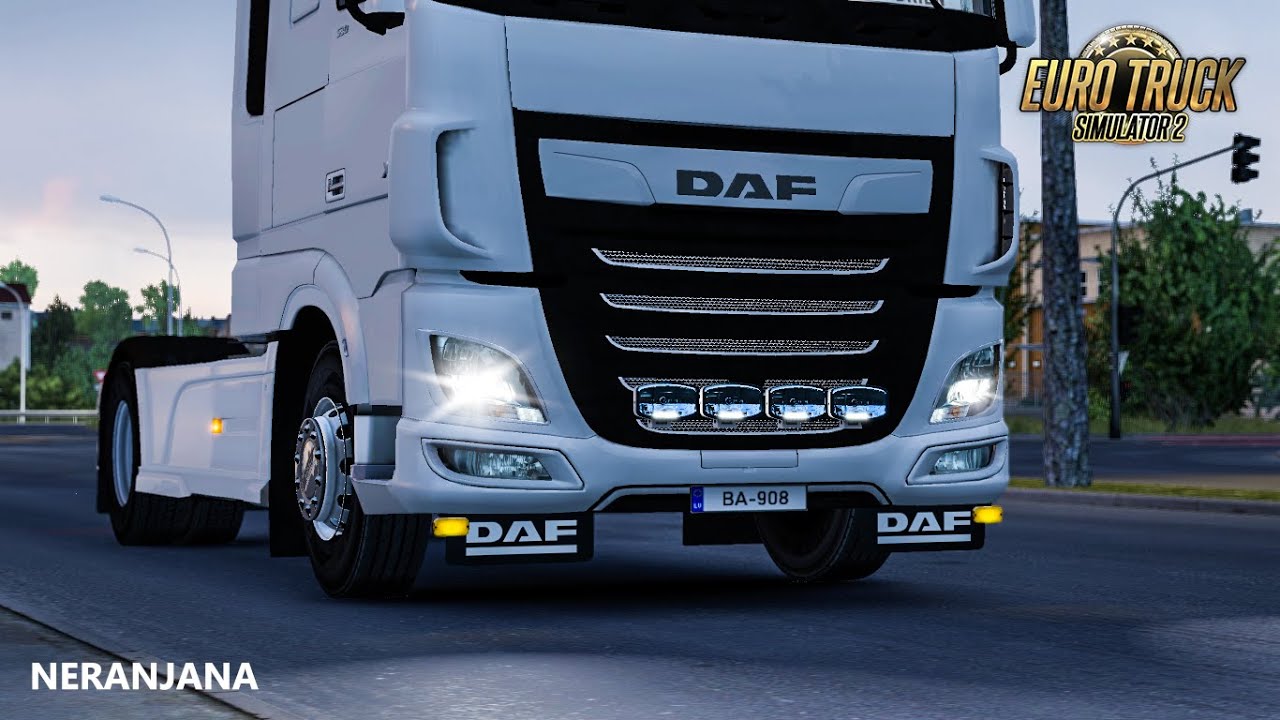 Bottom and Front Slots for DAF XF Euro 6 v1.0 (1.35.x)