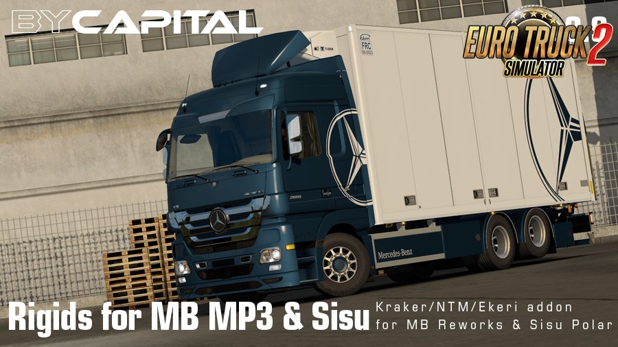 Rigid chassis for MB MP3 & Sisu Polar Mk1 v3.9.9 By Capital [1.35.x]