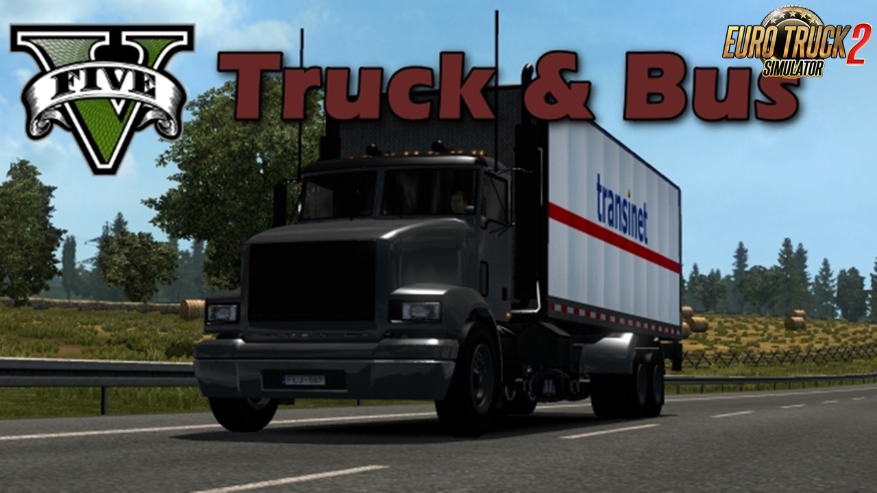 Trucks and Buses from GTA-V to Traffic in Ets2