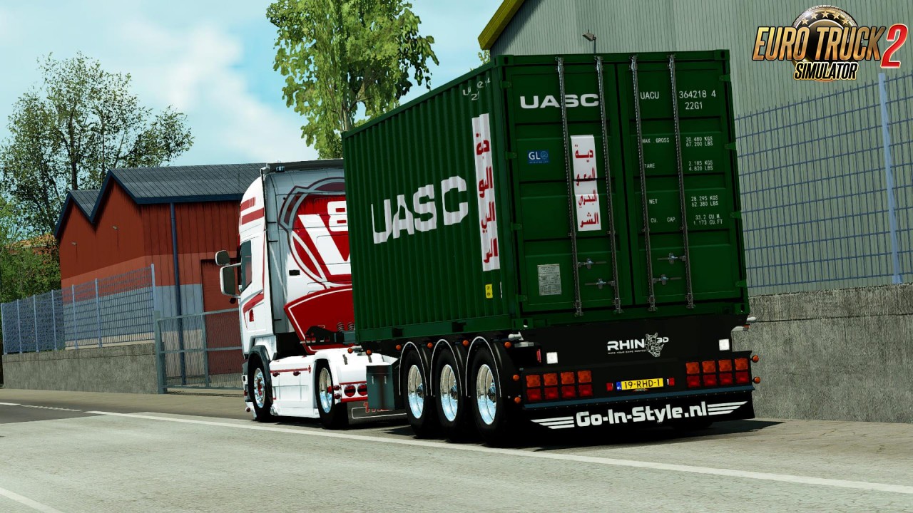 Container Trailer v1.2 by Rhino3D (1.35.x)