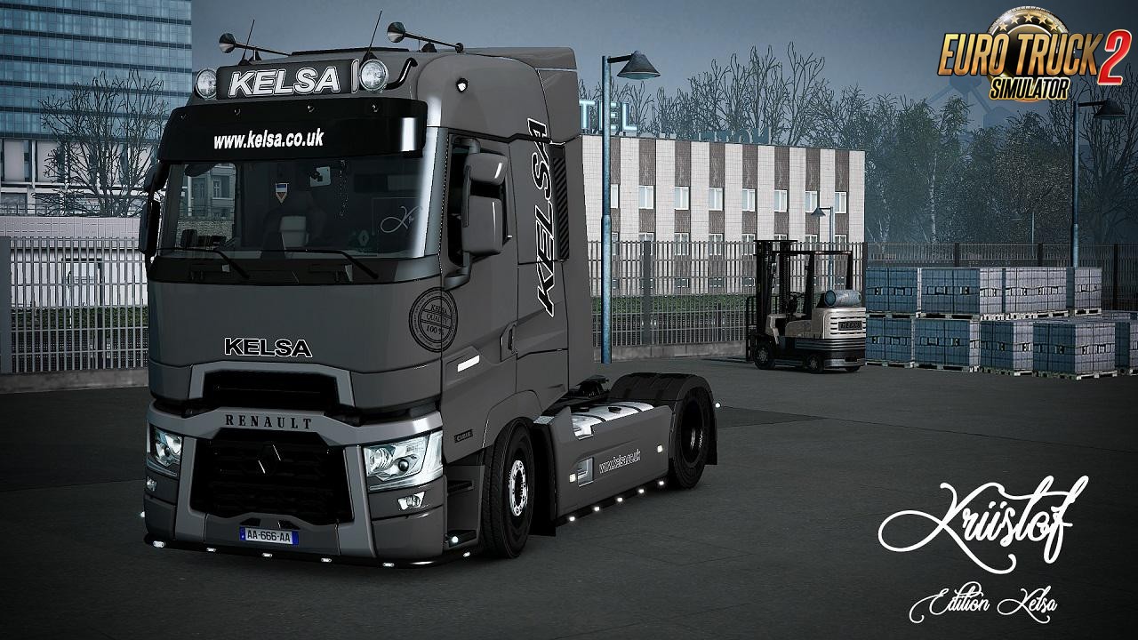 Kriistof Edition Kelsa Skin for Renault Range T v1.0 (1.35.x)