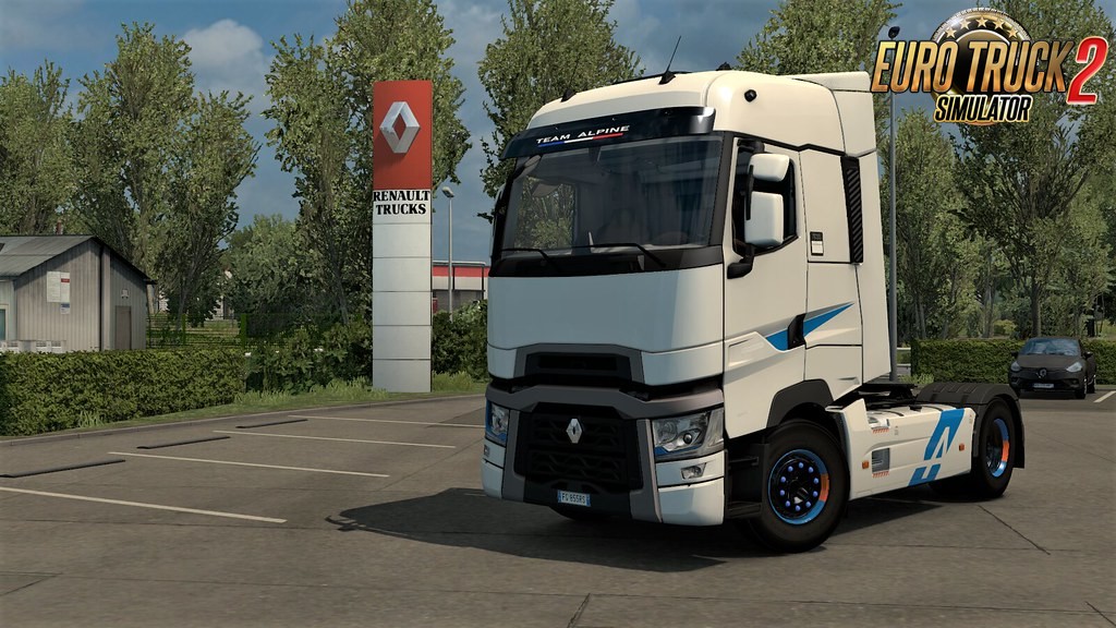 Renault T-High Edition Team Alpine Skin v1.0