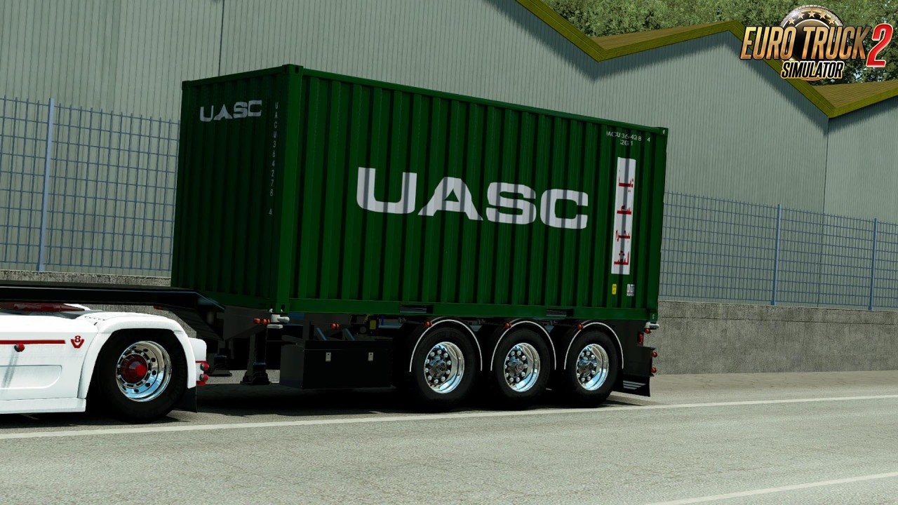 Container Trailer v1.1 by Rhino3D