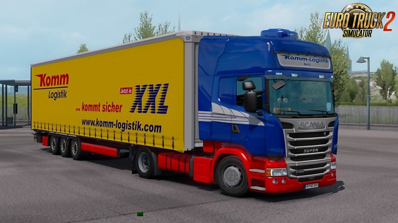 Komm Logistik Skin for Ets2