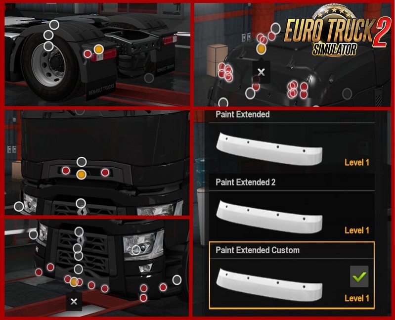 Renault T Light Improvements/Lowered Chassis v.1.0 Renault T Light Improvements/Lowered Chassis v.1.0